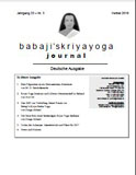 Babaji's Kriya Yoga Journal - Jahrgang 24 &ndash; Nr. 3 - Herbst 2016